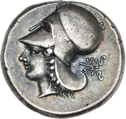 CORINTHIE, Corinthe
Statère (345-307 av. J.-C.). 8