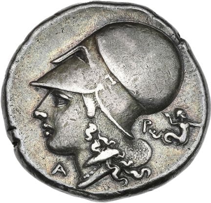 CORINTHIE, Corinthe
Statère (345-307 av. J.-C.). 8