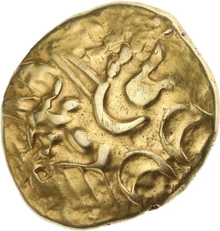 ATREBATES
Statère d'or (55-45 av. J.-C.). 5,93 g.
