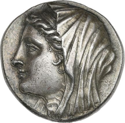 SICILE, Syracuse
Tétradrachme de 16 litrae (240-21