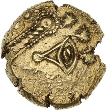 TRÉVIRES, région de Trêves
Statère d'or. 6,21 g.
G