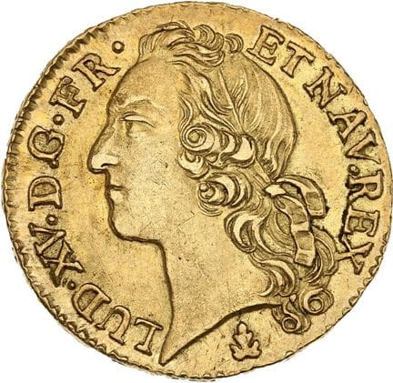 LOUIS XV (1715-1774)
Louis d'or au bandeau. 1742. 