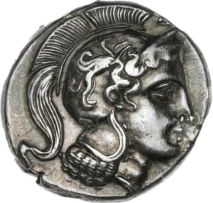LUCANIE : Velia (300-280 av. J.-C.)
Statère. 7,51 