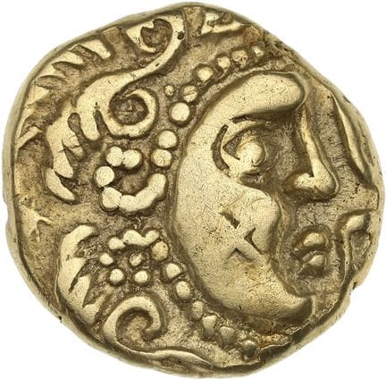 PARISII, région de Paris
Statère d'or, classe I (v