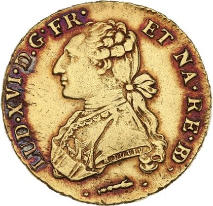 LOUIS XVI (1774-1793)
Double louis d'or de Béarn a