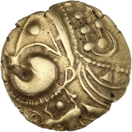 EBUROVICES, région d'Évreux
Hémistatère d'or. 3,30