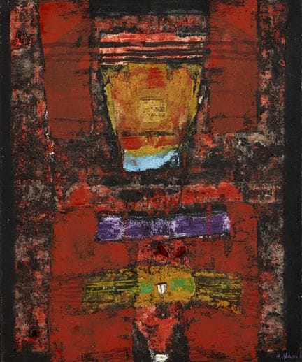 Kwan NAM, South Korean School (1911–1990).
Oil on 