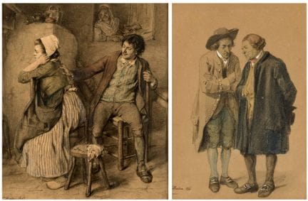 Jean-Baptiste MADOU École belge (1796-1877)
Techni