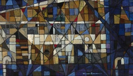 Will VAN ROOSMALEN Dutch School (1930)
Oil on canv