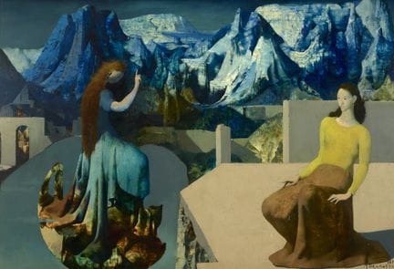 Marcel DELMOTTE Belgian School (1901–1984)
Oil on 