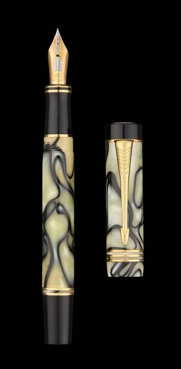 Parker.
Art Object: Acrylic fountain pen in pearl 