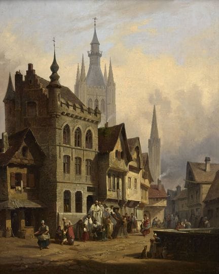 François Antoine BOSSUET École belge (1798-1889).
