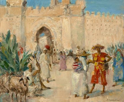 Paul DAXHELET, Belgian School (1905–1993).
Oil on 