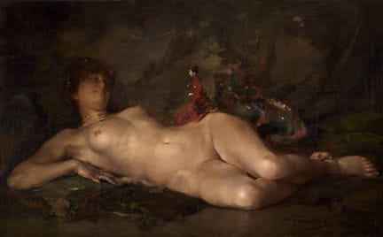 Jean-Léon GOUWELOOS École belge (1868-1943).
Huile