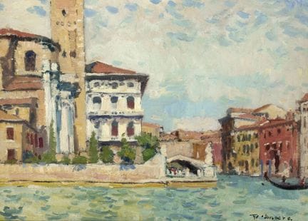Frans SMEERS, Belgian School (1873–1960).
Oil on c