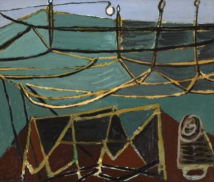 Louis VAN LINT, Belgian School (1909–1986).
Oil on