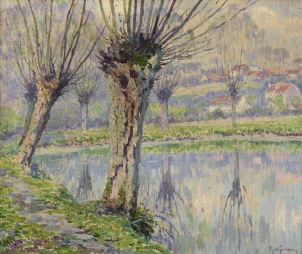 Rodolphe Paul WYTSMAN École belge (1860-1927)
Huil