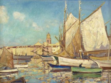 Adolphe KELLER, Belgian School (1880–1968).
Oil on