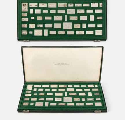 The Franklin Mint, circa 1983–1984.
Silverware: Se