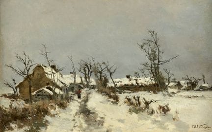Isidore VERHEYDEN, Belgian School (1846–1905).
Oil