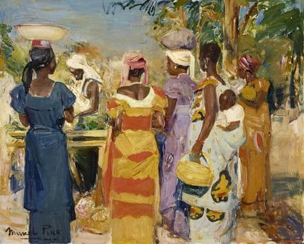 Marcel PIRE, Belgian School (1913–1981).
Oil on ca