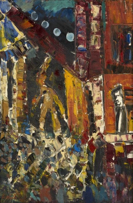 Livia VAJDA Scuola ungherese (1929-2011)
Olio su t