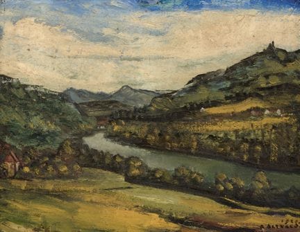 Albert SERVAES Belgian School (1883–1966).
Oil on 