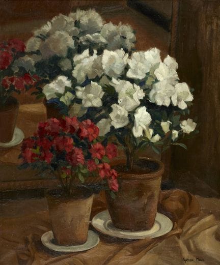Alphonse MORA École belge (1891-1977)
Huile sur to