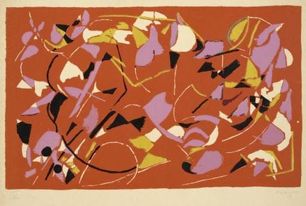André LANSKOY Scuola russa (1902-1976)
Stampa, lit