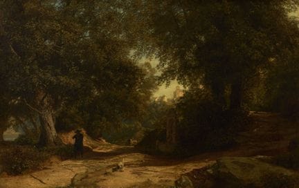 Robert KRAUSE, German School (1813–1885).
Oil on c