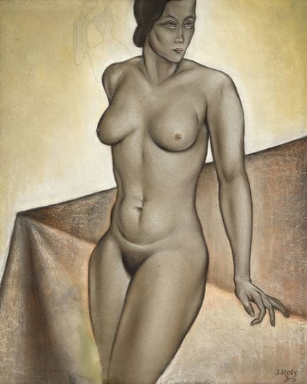Jean RETS Scuola francese (1910-1998).
Tecnica mis