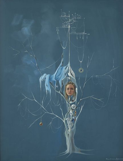 Rémy VAN DEN ABEELE Scuola belga (1918-2006)
Olio 