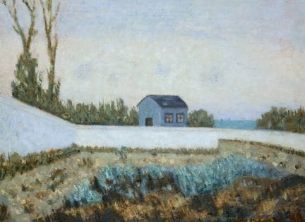 War VAN OVERSTRAETEN École belge (1891-1981).
Huil
