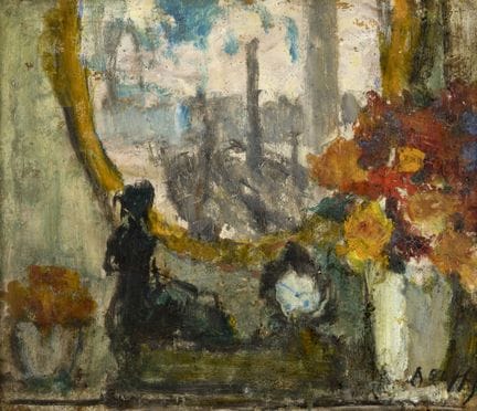 Auguste OLEFFE École belge (1867-1931)
Huile sur t