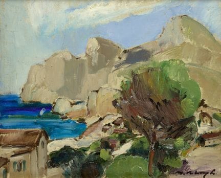 Médard VERBURGH, Belgian School (1886–1957).
Oil o