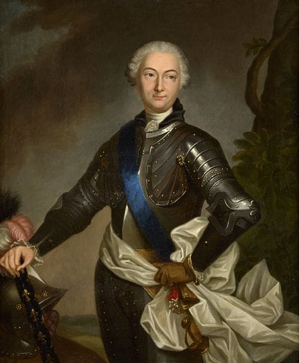 18th-century French School.
Oil on canvas (re-stre