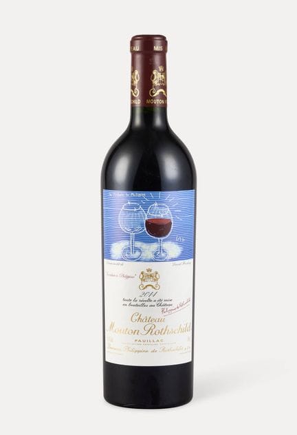 Vino.
Château Mouton Rothschild, Pauillac, 2014, 1