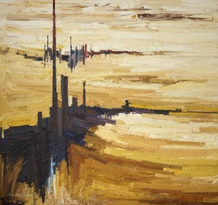 Rik HERMAN École belge (1921-1973)
Huile sur toile