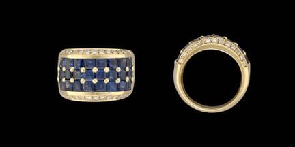 Gioielleria.
Gioiello: Anello in oro giallo imprez