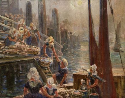 Lievin HERREMANS Belgian School (1858–1931)
Oil on