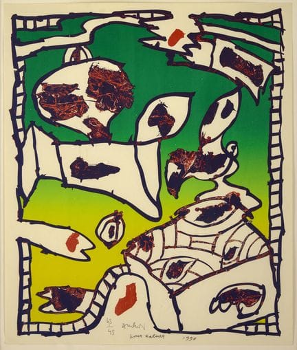 Pierre ALECHINSKY Scuola belga (1927)
Stampa, lito