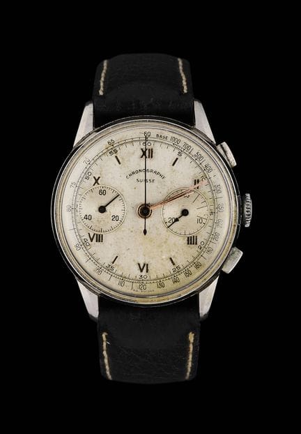 Cronografo svizzero.
Orologeria: orologio da uomo 