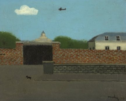 Emile MAHY Scuola belga (1903-1979).
Olio su tela: