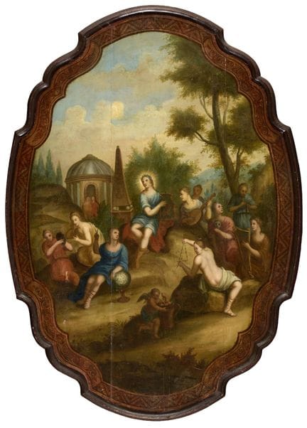 Italian painting from the late 19th century.
Oil o