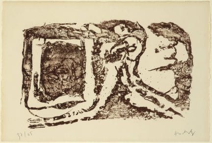 Pierre ALECHINSKY Scuola belga (1927).
Stampa, lit