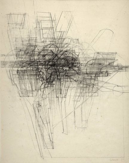 Jules LISMONDE Scuola belga (1908-2001).
Disegno a