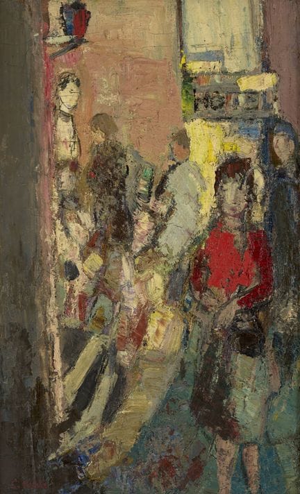 Livia VAJDA Scuola ungherese (1929-2011)
Olio su t