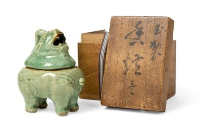 ‡ [香文化] 中国龙泉青釉“露端”香炉及盖