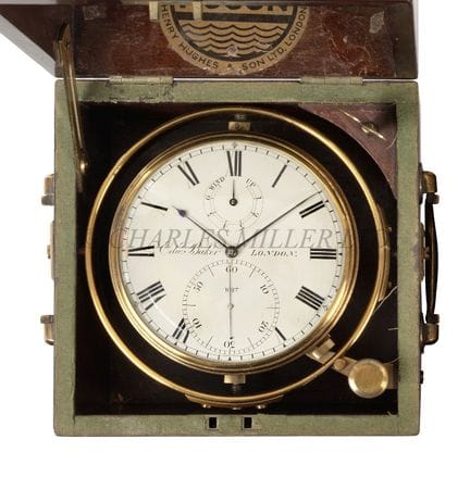 CHRONOMÈTRE DE MER À HUIT JOURS PAR EDWARD BAKER, 