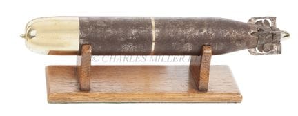 MAQUETTE DE BUREAU D'UNE TORPILLE AMÉRICAINE À LAN